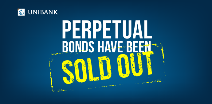 Յունիբանկը տեղաբաշխեց անժամկետ պարտատոմսերի երրորդ թողարկումը