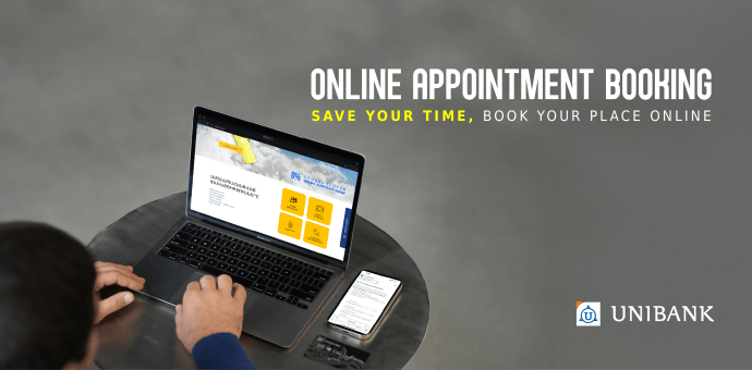 Յունիբանկը գործարկել է առցանց հերթագրման համակարգ