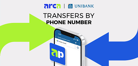 Unibank has launched instant transfers by phone number