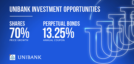 Become a Unibank shareholder and benefit from an attractive investment opportunity