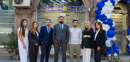 Unibank Invest-ը հրավիրում է հաճախորդներին իր նոր գրասենյակ