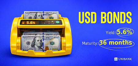 Unibank issues USD bonds with a 5.6% yield